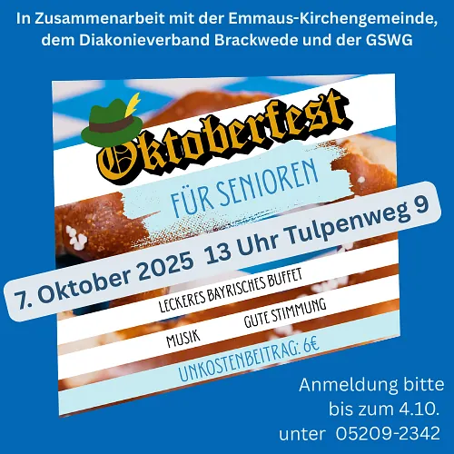 Plakat Oktoberfest