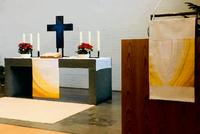 Foto Altar mit Kanzel