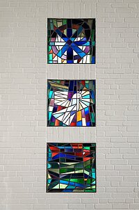 Foto der drei Tauffenster